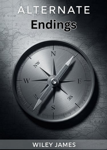 Alternate Endings book cover, true crime short story collection, reimagined justice