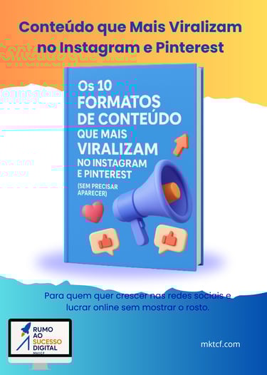 capa colorida laranja e azul