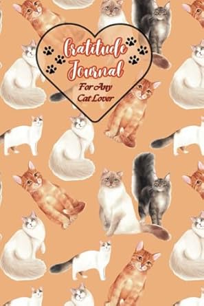  Daily Gratitude Journal for Cat Lover's 