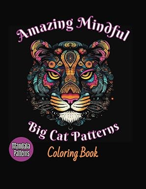 Amazing Mandala Patterns Coloring Book for Adults & Teens