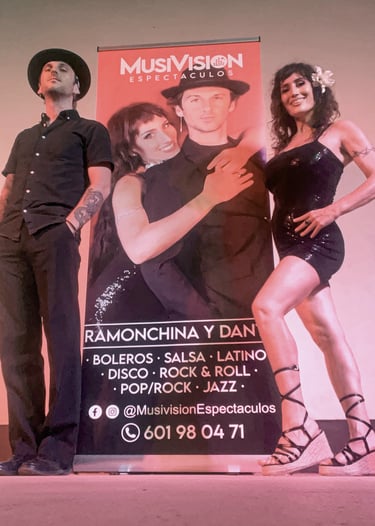 dúo Ramonchina y Dante, música en directo para eventos