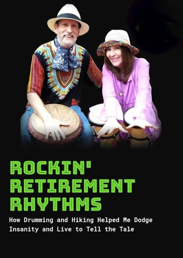 Book cover of Jerry's "Rockin' Retirement Rhythms"