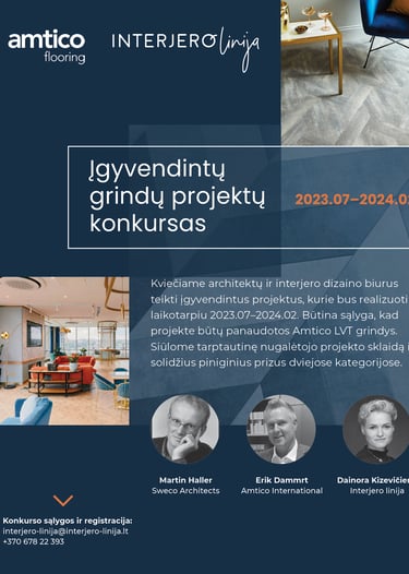 vinilinių grindų konkursas