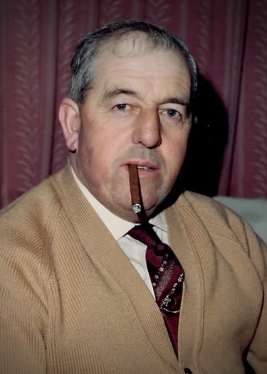 Farmer, James Willian Atkin, portrait by Peter Pickering