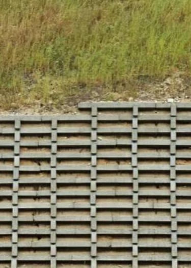 crib wall, retaining wall