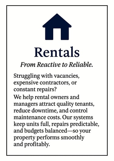 Rentals