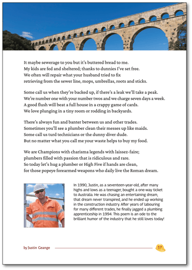 Sample of poem 3 Plumbers part 2