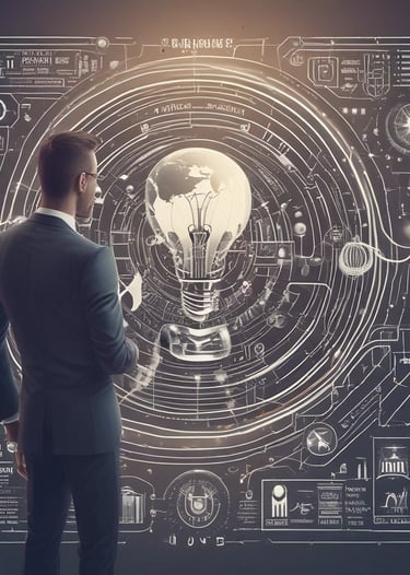 An artistic representation of Jorge Niño's work.