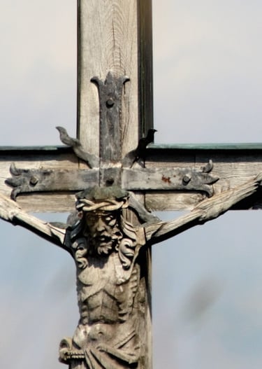 Gipfelkreuz allgäu wiese sonne ausschnitt
