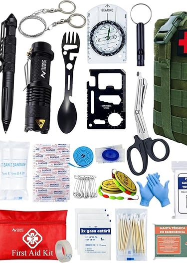 kit de supervivencia para mochila 72h kit de emergencia