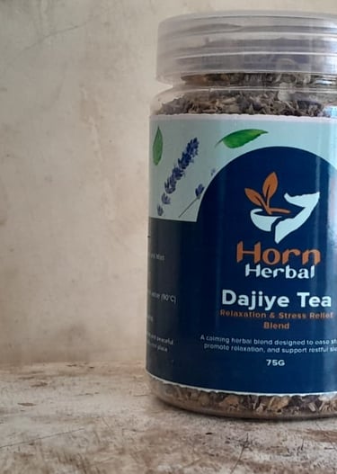 Dajiye tea - shaaxa dajiye ee horn herbal tea