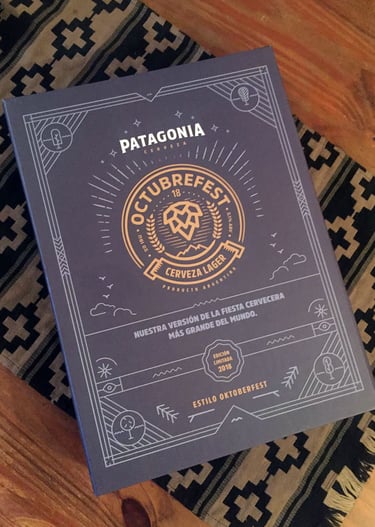 OctubreFest de Patagonia. Caja contenedora de producto y merchandising para influencers. 