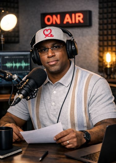 Lee A Jones host of Hindsight the Podcast