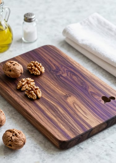 Hands gently wiping a charcuterie board with a soft cloth after use.