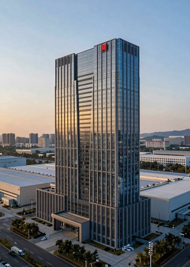 Strategic meeting with overlay of business charts representing growth.