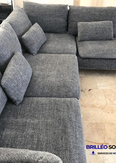 nettoyage professionnel de canapé Béziers