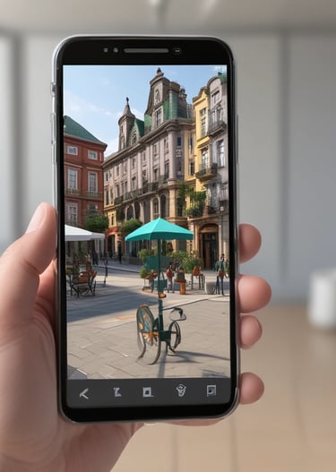 A homemade robot constructed from household materials and electronic components including a microcontroller board and several colorful wires protruding from its top. The body appears to be made from stacked containers wrapped in black tape, with a pair of ultrasonic sensors resembling eyes.