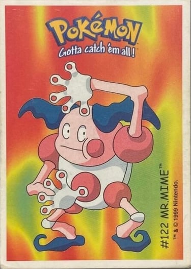 Mr. Mime Dunkin Boomer 1999