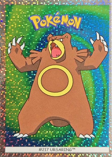 Ursaring Dunkin Boomer 2001 foil