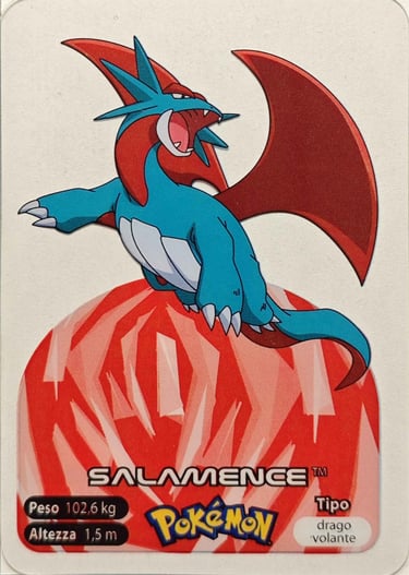 373 Salamence Lamincards spécial édition