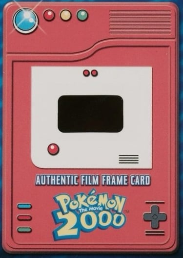 Authantic Film Frame Topps Pokémon The Movie 2000 front