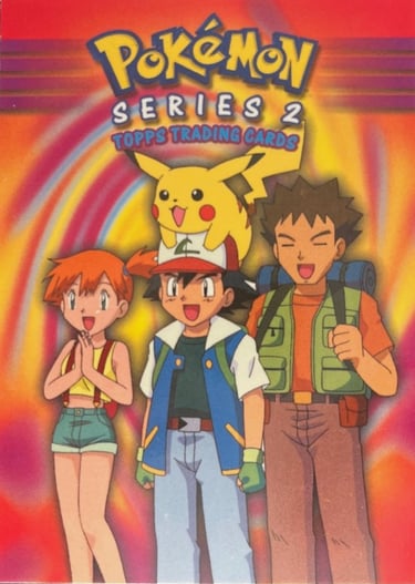 Check List Topps Pokémon series 2 US