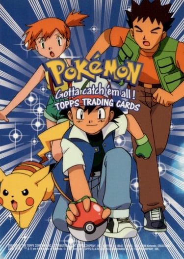 Checklist Topps Pokémon The First Movie