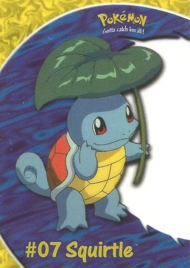 Clear Cards PC4 Squirte Topps Pokémon series 2 US front