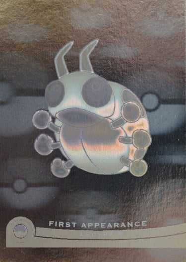 Ledyba 3 of 6 First Appearance Hologram card Topps Pokémon The Movie 2000 front