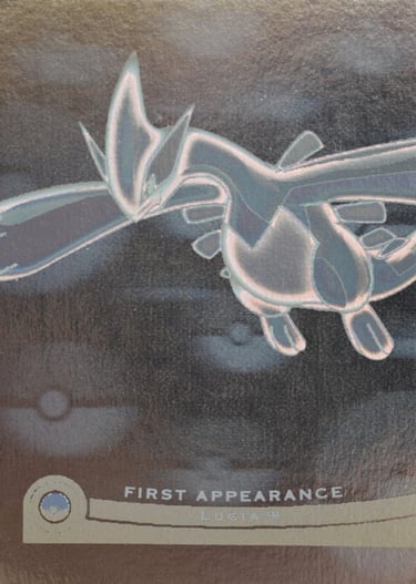 Lugia 1 of 1 First Appearance Hologram card Topps Pokémon The Movie 2000 front