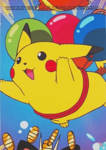 stick ons 4 of 10 Arbok Topps Pokémon series 2 US back