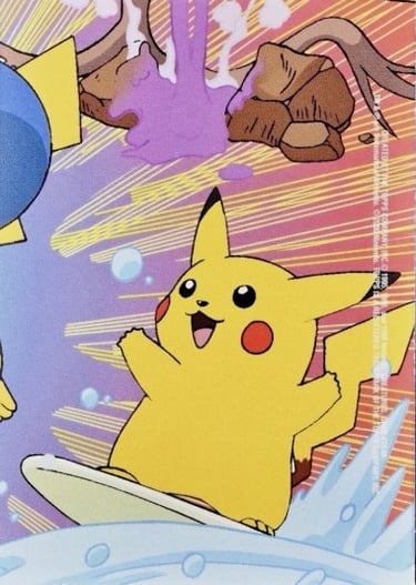 Stick ons 5 of 10 Topps Ditto Pokémon series 2 US back