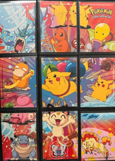 Stick ons complet puzzle Topps Pokémon series 2 US