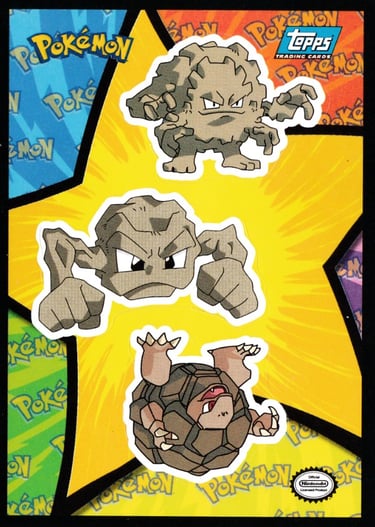 Stickers S12 Topps Pokémon the first movie