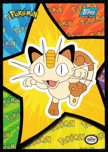 Stickers S4 Topps Pokémon the first movie