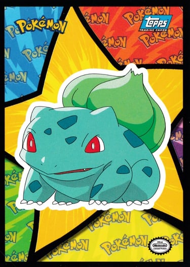 Stickers S6 Topps Pokémon the first movie