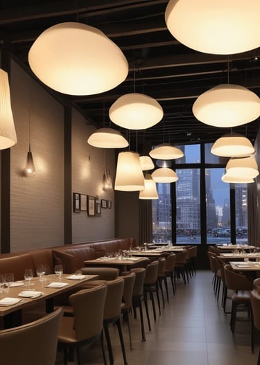 A woman with long hair, dressed in a black tank top and gray pants, is interacting with a smart home device mounted on a wall. She is holding a tablet in her left hand. The setting appears to be a modern home entryway with a wooden door featuring horizontal glass panels. A small side table near the wall supports a plant and some decorative items.