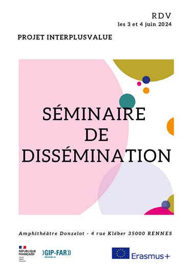 Invitation to the dissemination seminar
