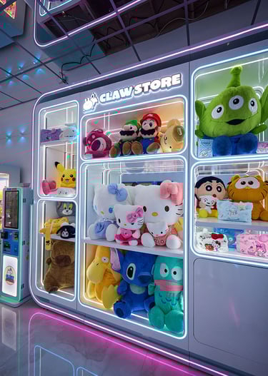 claw store plushie prizes