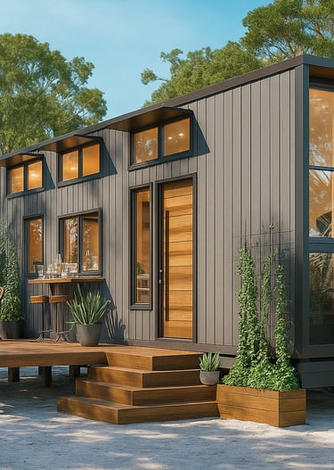 Tiny house en construcción Vivanto