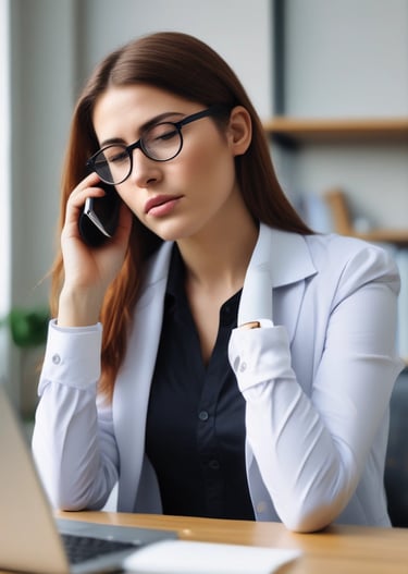 A team brainstorming ideas with digital tools.