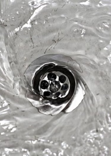 ralo com muita agua