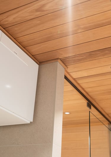 Airfi rekuperatorius Model 60 sumontuotas į spintą