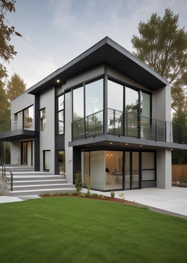 Renovation team working on a stylish apartment interior in Luxembourg.