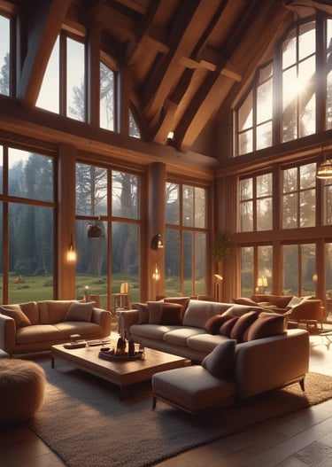 Close-up of rich walnut wood grain highlighting natural textures and warm tones.