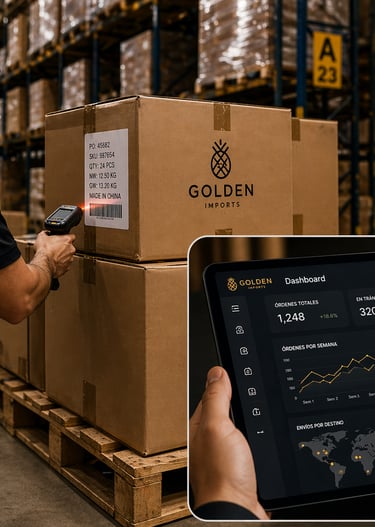 Gestión inteligente de inventario combinando inspección física y monitoreo digital de operaciones lo