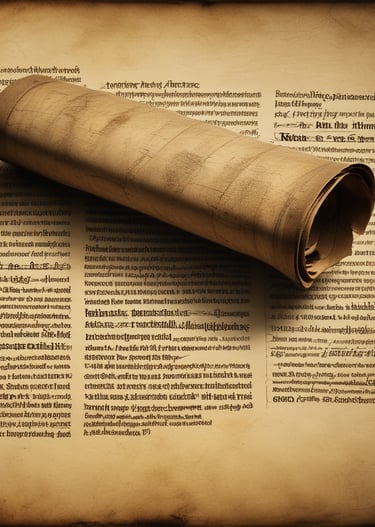 Open Bible resting on a white cloth with a golden cross pendant.