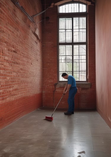 Workers managing waste containers outside a residential building in Toulouse.