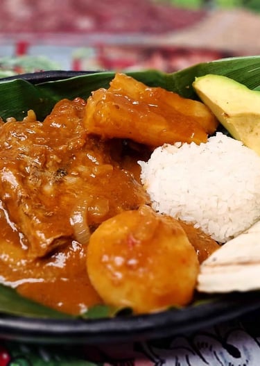 Sudado Calarqueño Restaurante El Hato de Evelio