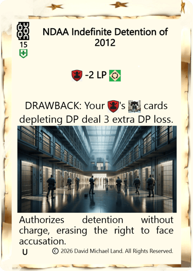 NDAA Indefinite Detention of 2012